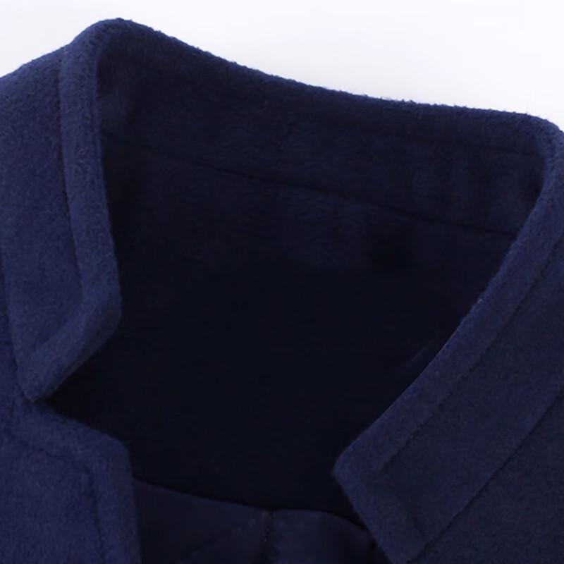 Tluoman Women's New Chinese Style Wool Blend Mid-length Coat