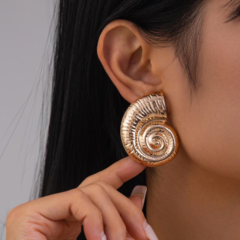 Trendy Gold Color Simulated Starfish Ear Studs Earrings For Women Exquisite Small Star Earring Summer Beach Daily Jewelry