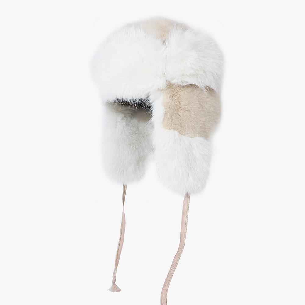 Korean Version of Winter Lei Feng Hat for Women Outdoor Riding Fashionable Versatile Hat Thickened Ear Protection Face Protection Warm Hat for Men