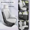 25 Styles Leopard 5-Seat Full Coverage Breathable Suede Car Seat Covers for All Seasons