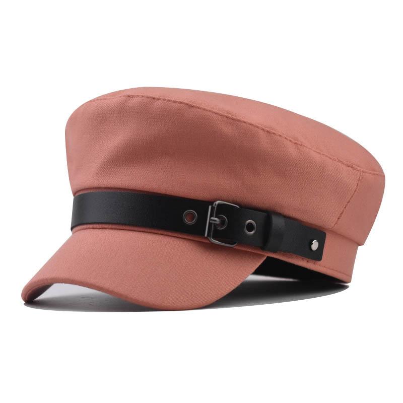 Navy Unisex Hat Beret With Windproof And Waterproof Features For Casual Use