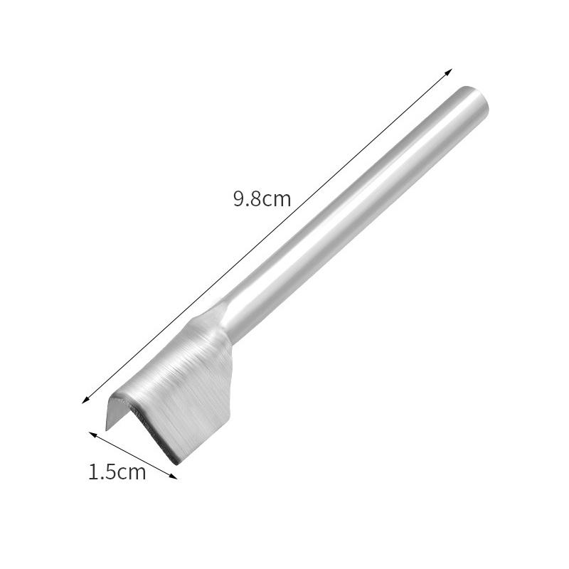 1Pcs Sword-Tail-Shaped Leather End Cutting Punch Press Tool, Diy Belts/Watch Cutting Molds, Other Handicraft Processing Tools