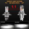 2 uds faro LED para coche H1 H4 H7 ZES Canbus 55W 12000LM faro H8 H11 HB3 HB4 luces antiniebla para coche 12v 6500K