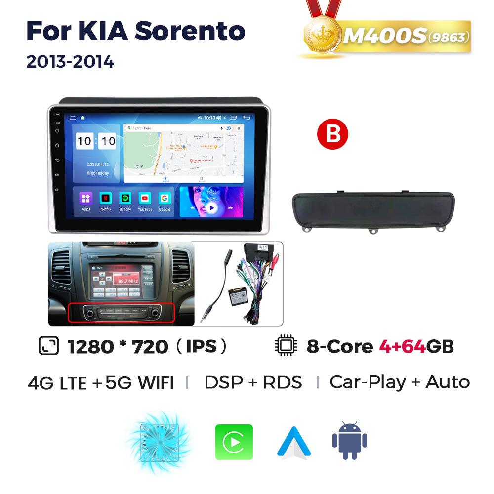 Android Navigation & CarPlay System for 2013-2014 KIA Sorento Central Control