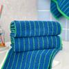 5 Pinstripe 200g Hotel Towels
