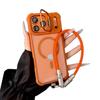 Magnetic iPhone Case for 17 Pro Max with Lens Stand, Lanyard, and Hard Data Cable for iPhone 16.