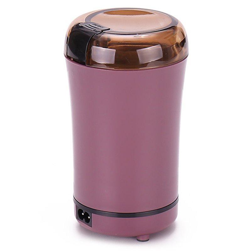 

AB34-Electric Coffee Grinder, 150W Powerful Motor, Superfine Grinding, One Touch Operation, Compact Design, Black US Plug фіолетовий