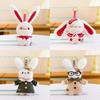 Cute Bunny Plush Backpack With Cartoon Design For Kids And Teens