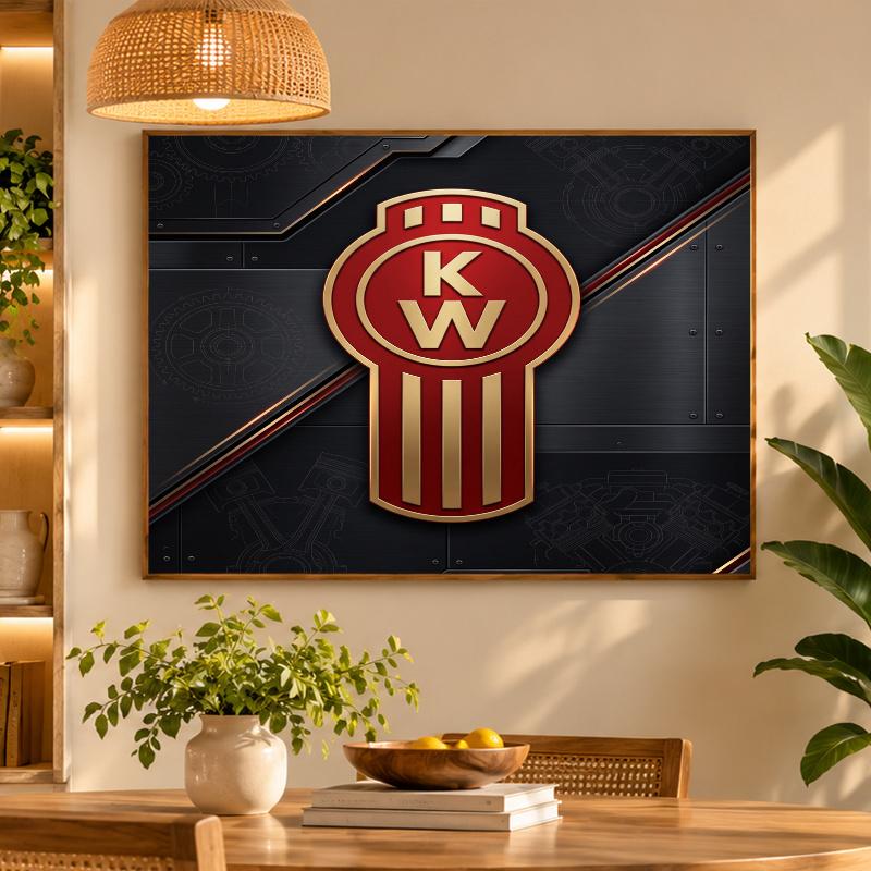 5D Diamond Painting Kenworth DIY Full Drill Diamond Art Kit Home Decoration