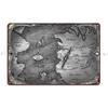 The Grisha Trilogy Map Metal Plaque Poster Garage Create Cave Designer Bar Tin Sign Poster