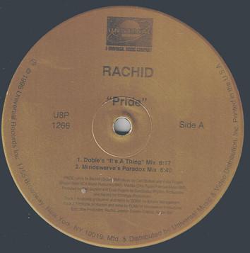 

12inch Record RACHID - Pride U8P1266 Universal Recor 1998 US Dance & Electronica Used