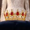 Tiara de Casamento de Cristal Faixa de Cabeça de Strass Vintage Presente Coroa de Cristal Festa de Aniversário