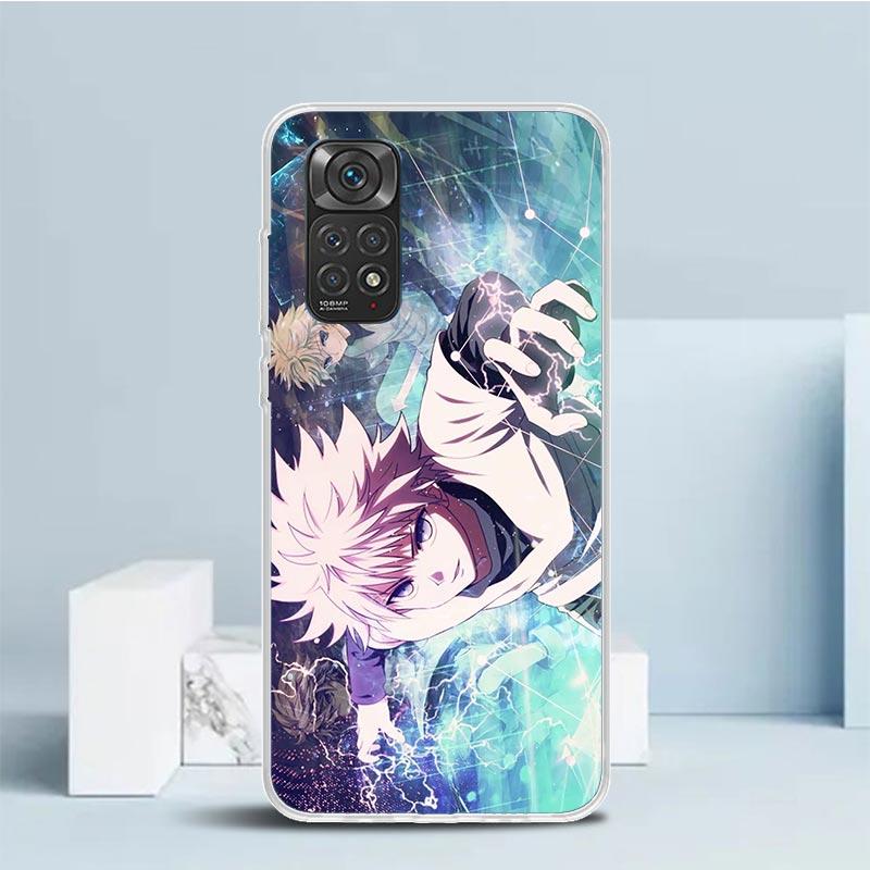 Killua HunterX Phone Case For Xiaomi Redmi Note 15 14 14S 13 12S 12 Pro Plus 11S 11 11T 11E 10S 10 + Soft TPU Back Cover Redmi N