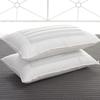 Hotel-Grade Cotton Cover Pillow With Dual-Use Buckwheat Microfiber Fill Soft Support Adults