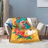 Cookie Run Kingdom Fleece Blanket  Novelty Throw Blanket for Bed Sofa Couch 200x150cm Quilt