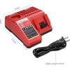 Powerextra 18V Replacement Rapid Charger for Milwaukee M12 & for M18, Compatible with