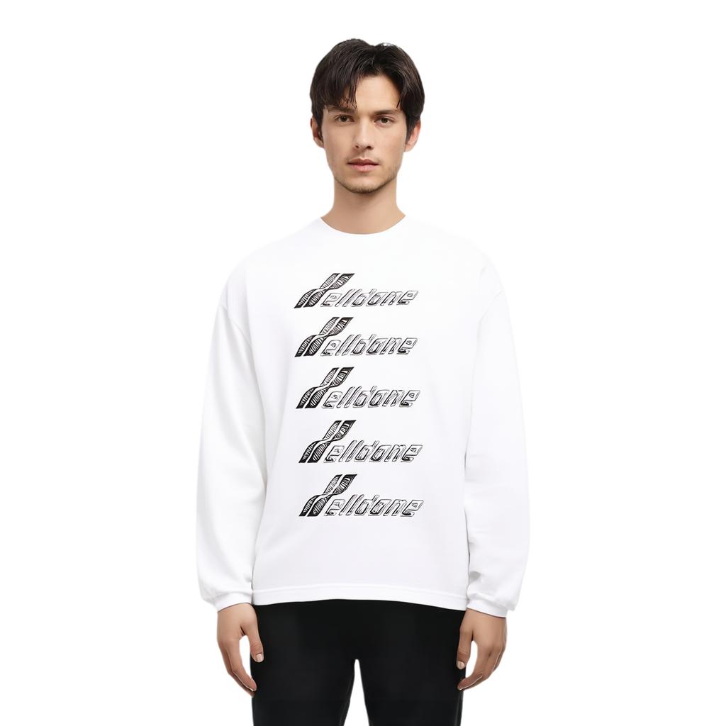 WE11DONE T-Shirts Unisex White Crew Neck WD-TT2-25-757-U-WH