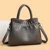Fashionable Women's Handbag Cloud Pleated Single Shoulder Crossbody Bag Large Capacity