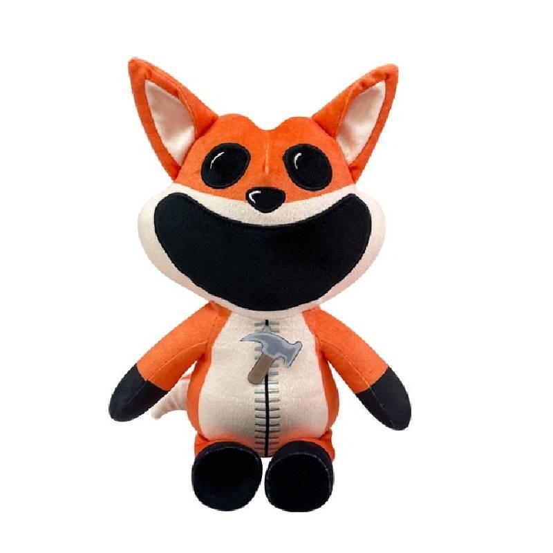 Smiling Critters Lila Katze Monster Plüschtier Im Furchteinflößenden Spielstil 30cm