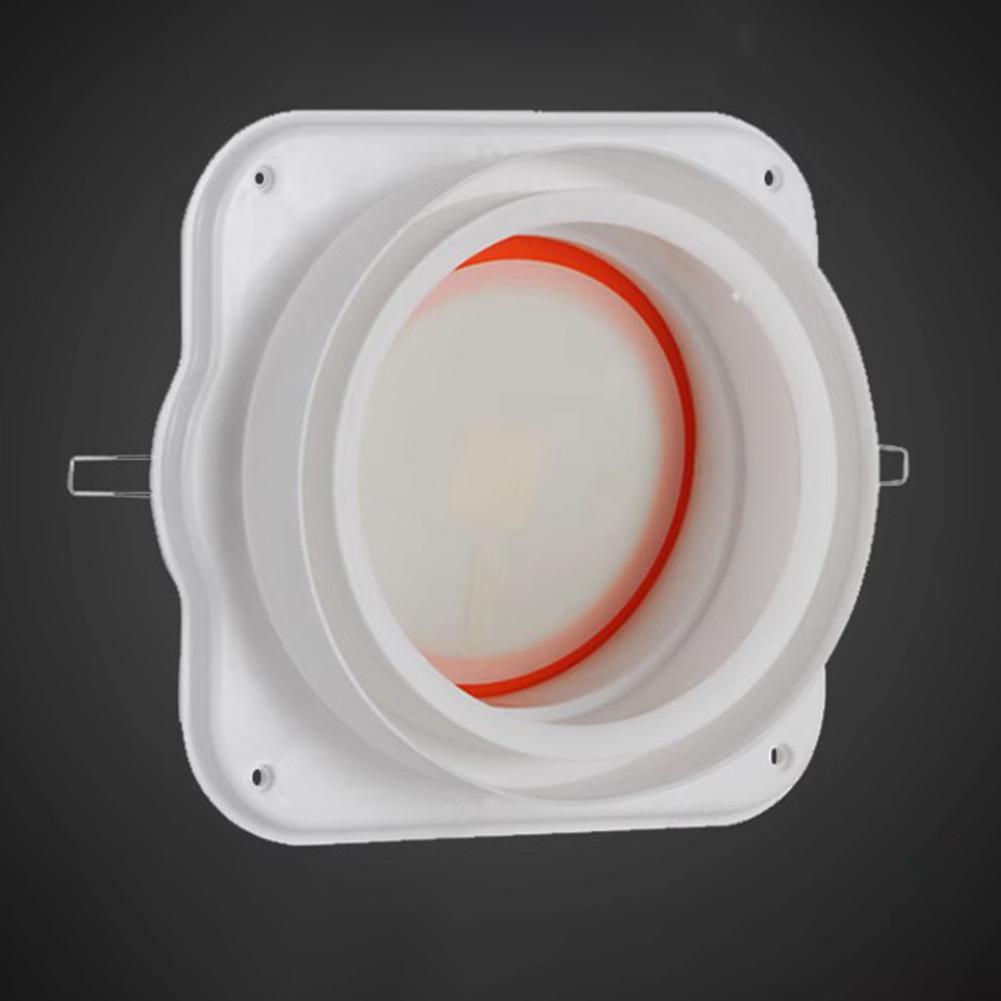 Check Valve Flue Kitchen Accessories Pipeline Ventilation Duct Recoil Damper Range Hood Check Valve Heating Cooling Vents System