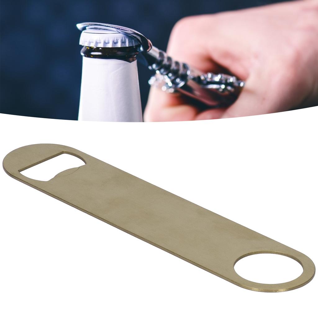 Bottle Opener Thickened Stainless Steel Beer Bottle Opener for Bar Bartenders Household