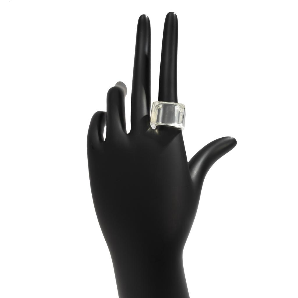 Accessories, Personalized Pastoral Color Square Ring Women, Sweet and Cool Internet Celebrity Vacation Style Geometric Jewelry