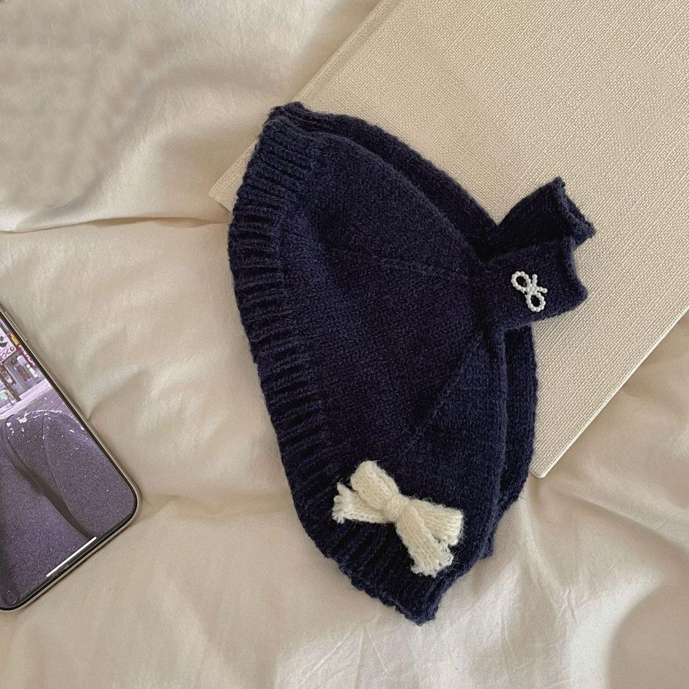 

Warm Fingerless Gloves Solid Color Half Gloves New Half Finger Knitted Gloves Outdoor темно-синього кольору