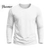 Einfaches Mode Unterhemd Herren Langarm T-Shirt, Baumwolle Leinen Rundhals Hemd, Einfarbige Bequeme Haus Loungewear Farbe Atmungsaktive Basisschicht
