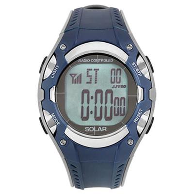 J-AXIS Unisex SRC06-BL (CYBEAT Digital Wave Solar Watch Sun Flame) Round Watch Digital