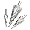 4-32/4-20/4-12MM HSS Step Cone Drill Bit Set High Speed Steel Spiral For Metal Cone Triangle Shank Hole Metal drill