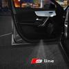 Car Door Decoration Laser Projector Logo Lights LED HD Welcome Lamp For 5rvdf A1 A3 8P 8V A4 A5 A6 A7 A8 Q3 Q5 Q7 Q8 Sline TT RS rvdf5