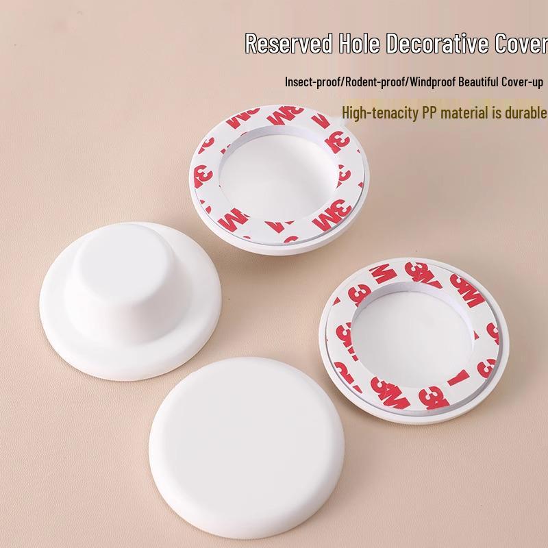 Decorative Cover for Wall Holes: TV, Gas, Water, and Air Conditioner Pipelines