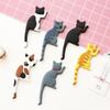 Novelty Cartoon Multifunctional Cat Fridge Magnet Refrigerator Sticker Hooks