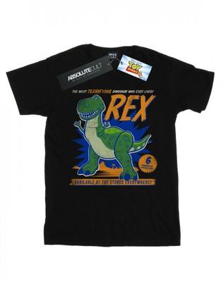 Męski T-shirt z motywem przerażającego dinozaura „Toy Story 4 Rex”.