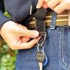 Tactic Belt Key Keyring Keychains Belt Clip Webbing Hangings Buckle Keychains