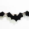 Bat Banner Halloween Party Banner Garlands Bat Hanging Bunting Fireplace Mantle Wall Home Autumn Decor Supplies Kids Favors Gift