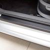 4PCS Carbon Fiber Car Door Plate Sill Scuff Cover Protector Anti-Scratch Sticker