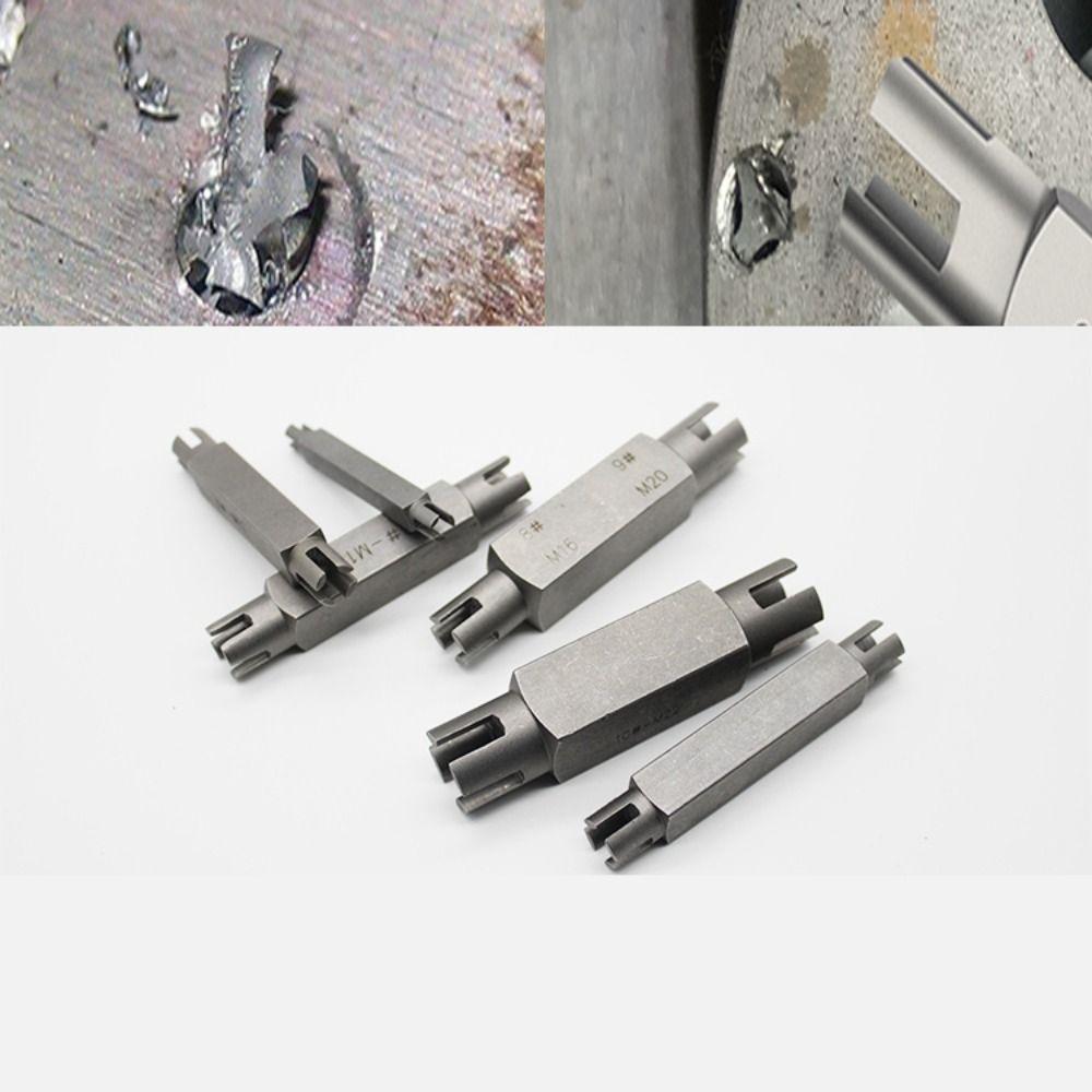 M4/5/6/8/10/12 Double Head Screw Remove Tools Hex Broken Tap Extractor  Hand Tools