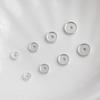 14K Gold Filled Spacer for DIY Jewelry: Grooved Washer for Bracelets & Necklaces