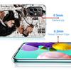 Attack Manga Case Phone Cover for Samsung Galaxy A17 A16 A15 A14 A13 A56 A55 A54 A53 A36 A35 A34 A33 A26 A25 A24 A23 A05S Galaxy