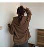 Plus Size Hooded Sweatshirt for Women - Thick, Slimming, Autumn/Winter Print Design, Long Sleeve, Korean Style Jacket.