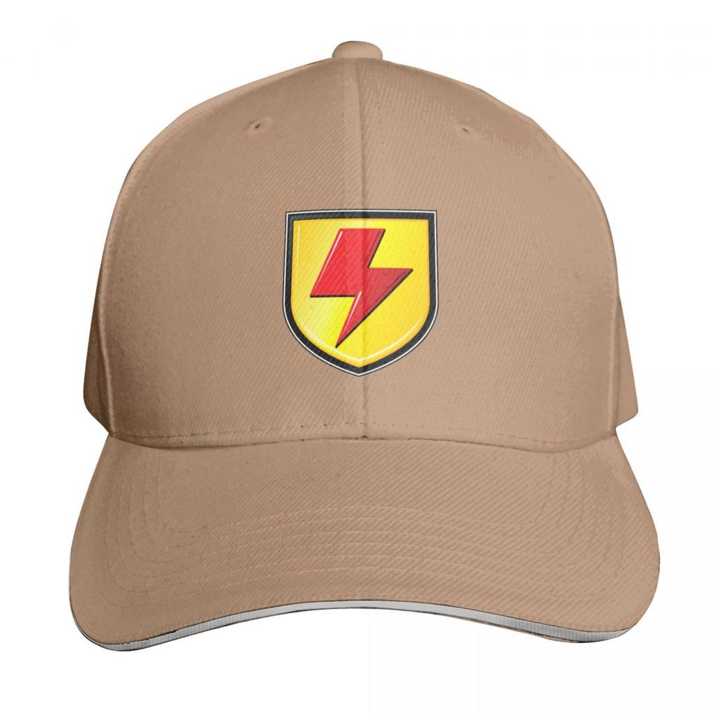 Supa Strikas Shield Baseball Cap Snapback Flat Bill Strapback Dad Hat Six Panel Structured Crown