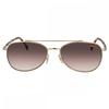 Carrera Brown Gradient Pilot UniSex SunglaSSeS Carrera 224 S 0j5g Ha 58 Gold