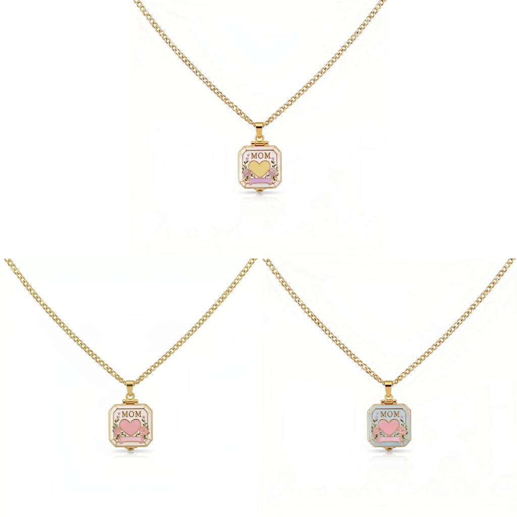 Geometric Pendant Necklace With Gold Plating For Fashionable Women And Men