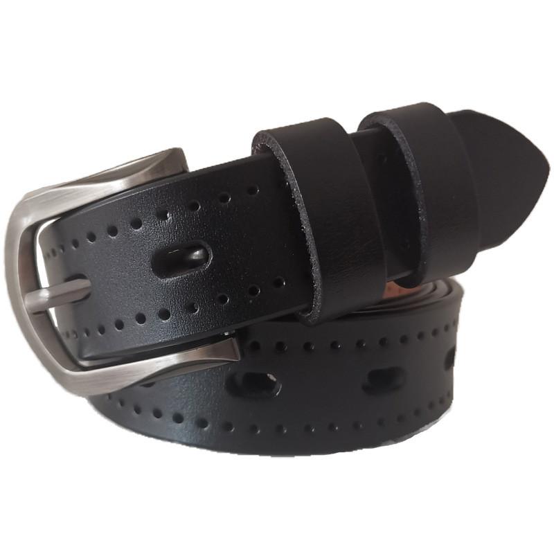 Fashionable Ladies Leather Waist Belt With Classic Pin Closure For Daily Wear