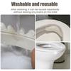 Yousheng Toilet Splash Guard for Men Boys Universal Pee Deflector with Strong Suction Cups Reusable PVC Shield for Toilet Seat