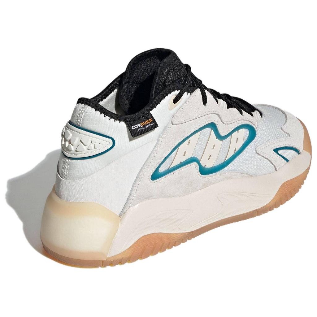 Adidas Originals Streetball Fabric 2.0 Módní Retro Protiskluzové Odolné Nízké Lifestylové Ležérní Boty Unisex tenisky Bílá Černá JI2544