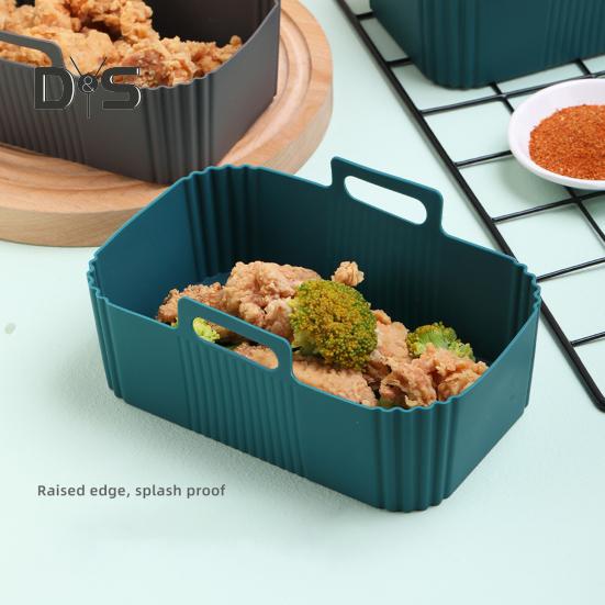 Reusable Air Fryers Liner Not Sticky Food Grade Air Fryers Lining Air Fryers Pot