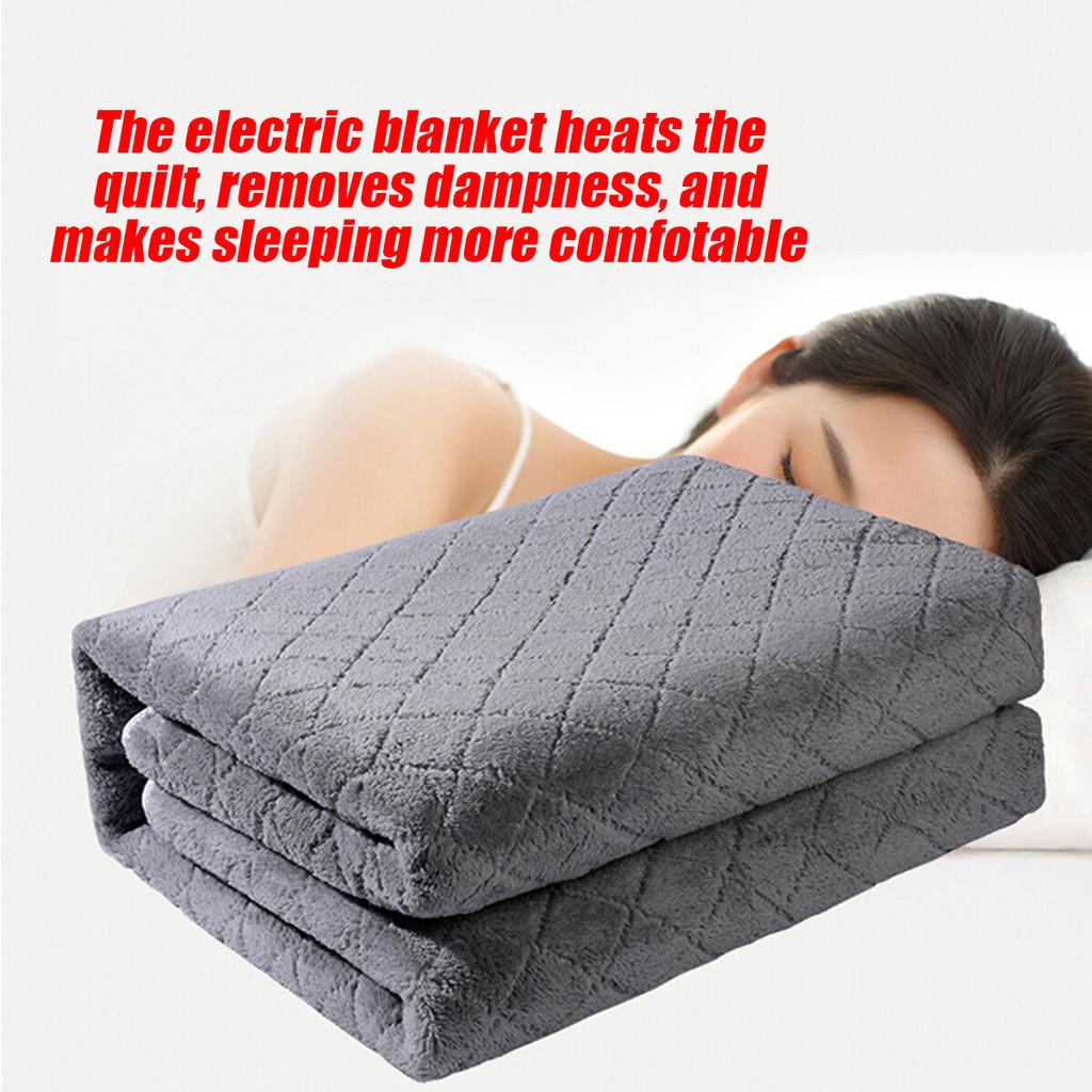 

180*80cm/180*150cm 4-Speed Temperature Control Winter Body Warm Mat Soft Flannel Heated Blanket Cover Electric Heating Blankets 180*80cm