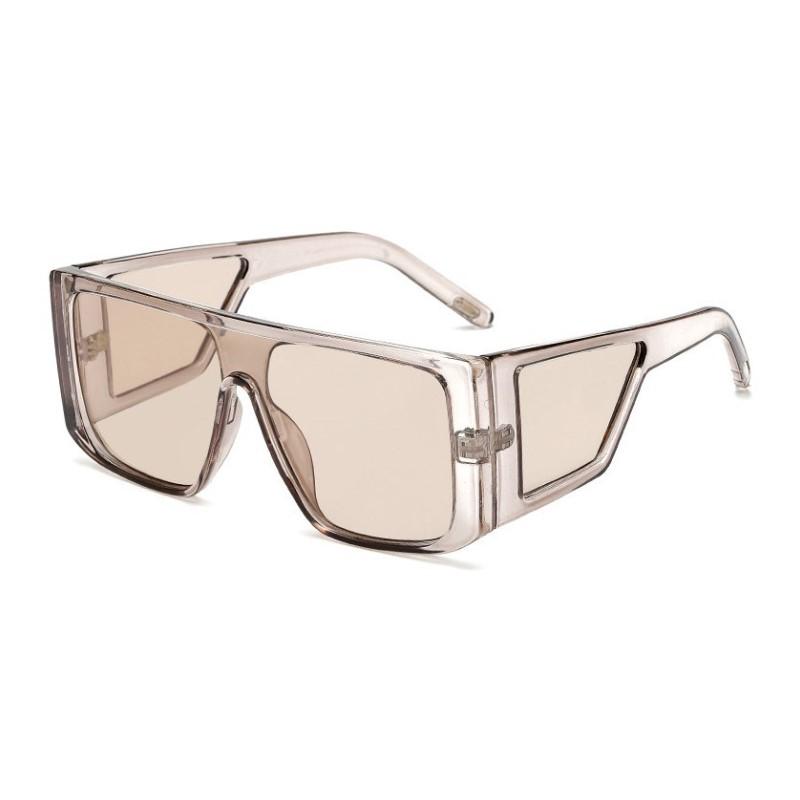 Oversize Multi Mirror Fashion Sunglasses Ladies Stylish Square Driving Glasses For Men And Women